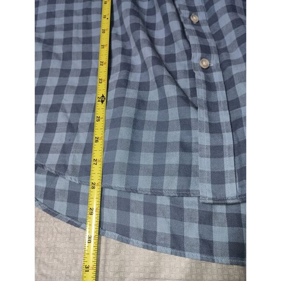VINEYARD VINES, Blue Check Casual Long-Sleeve Button-Up, Men Size XXL - Picture 6 of 7